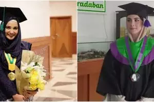 Kisah 9 seleb lulus kuliah S1 usai menikah, penuh perjuangan