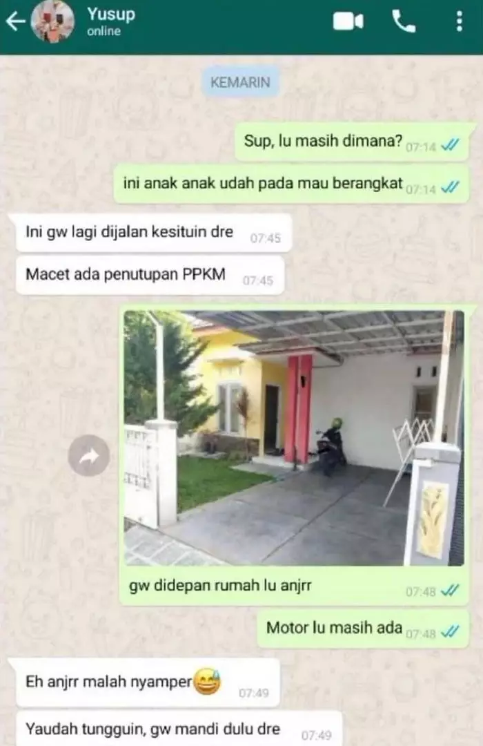 chat lucu temen gagal bohong © 2021 1cak.com