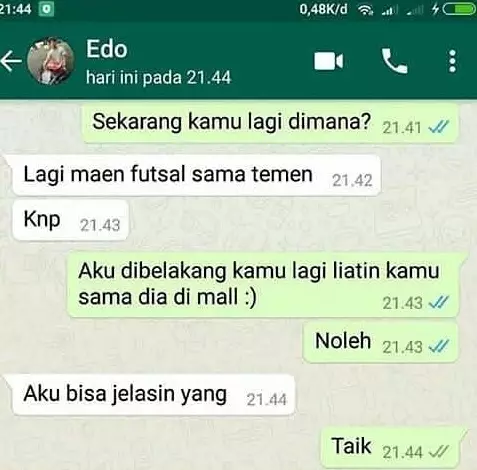 chat lucu temen gagal bohong © 2021 1cak.com