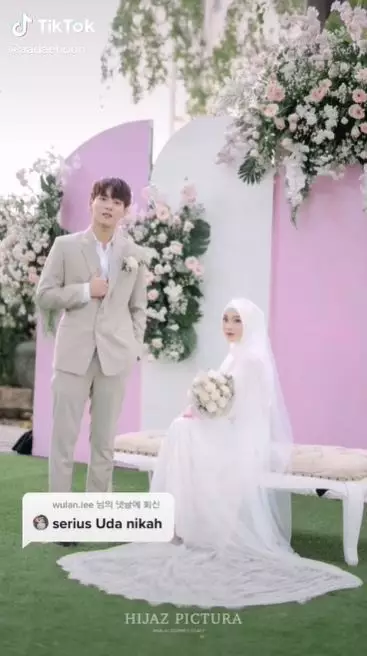 seleb tiktok daehoon nikah © 2021 berbagai sumber