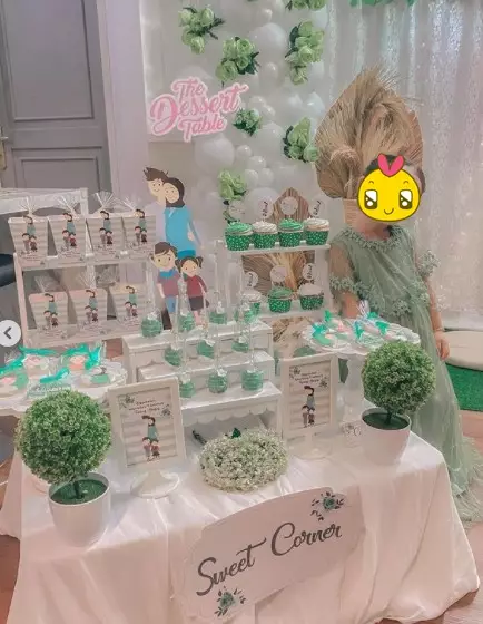 Momen tasyakuran 4 bulan kehamilan Fairuz Arafiq © Instagram/@fairuzarafiq