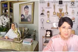 9 Penampakan rumah Titiek Puspa, koleksi piala jadi sorotan