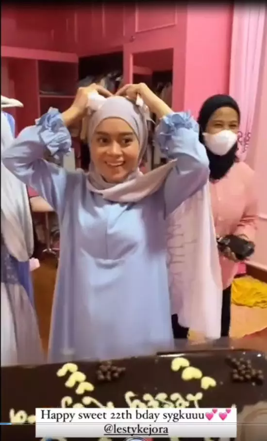 ultah lesty ke-22 © Instagram