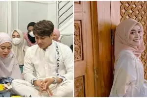 9 Momen ulang tahun Lesty Kejora ke-22, gelar syukuran di rumah