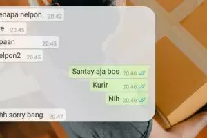 11 Chat salah paham dari penerima paket, lucunya bikin ngelus dada