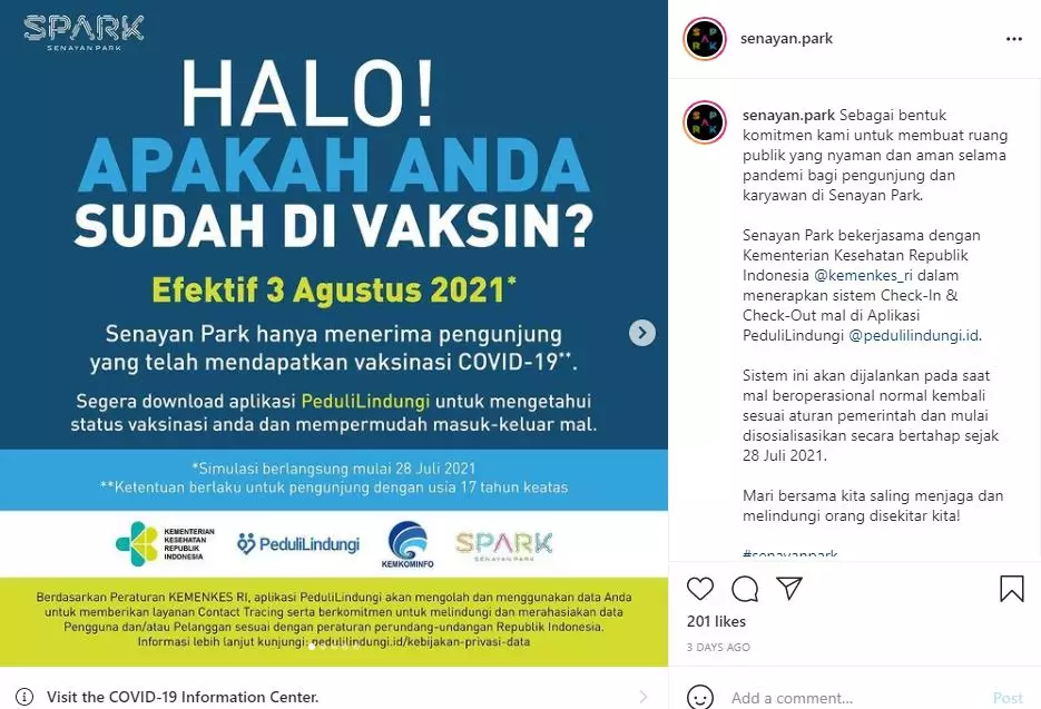 masuk mal pakai kartu vaksin © 2021 brilio.net masuk mal pakai kartu vaksin © 2021 brilio.net