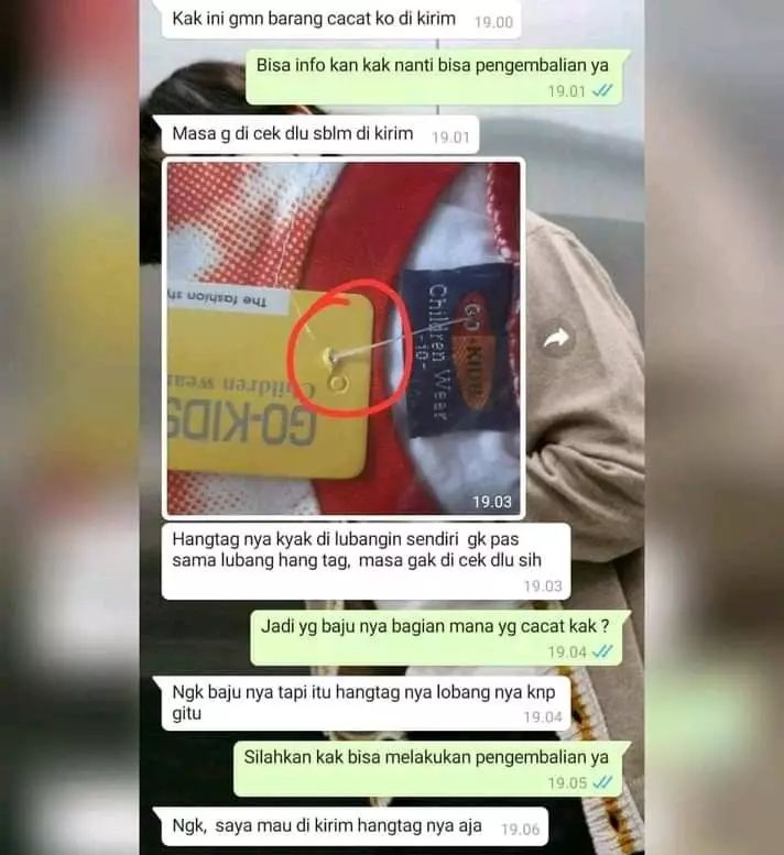 Chat lucu bertanya ke seller © Twitter Chat lucu bertanya ke seller © Twitter