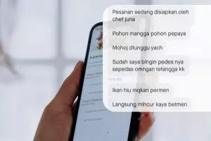 11 Chat lucu pemberitahuan dari driver ojek online ini kocak pol
