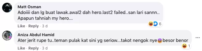 Petugas pemadam kebakaran lepas ular di bukit © Facebook/Persatuan Kebajikan JBPM-Bomba