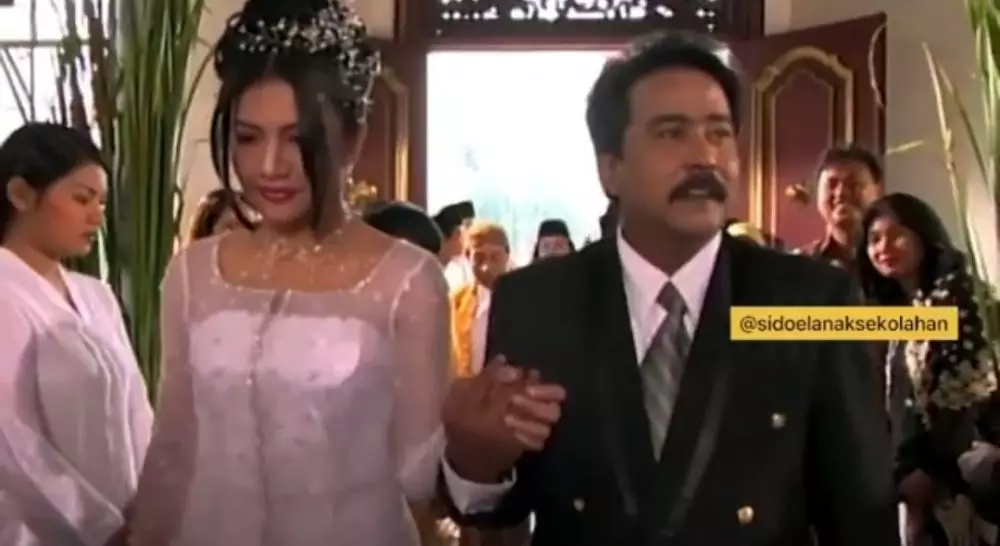 Pernikahan Si Doel dan Sarah © 2021 brilio.net