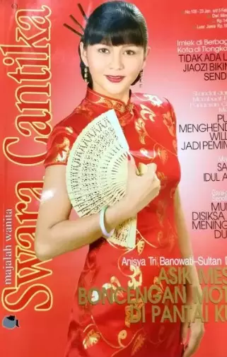 Potret Moudy Wilhemina di cover majalah jadul dari berbagai sumber