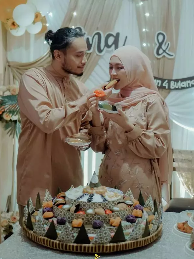 hidangan tasyakuran seleb © 2021 brilio.net