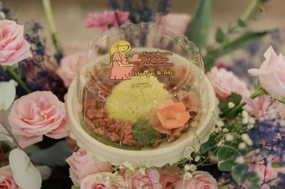 hidangan tasyakuran seleb © 2021 brilio.net