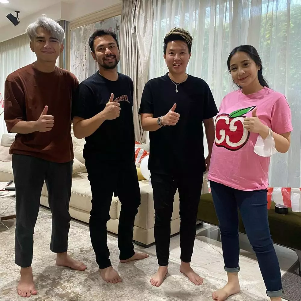 Butet di rumah Raffi © Instagram