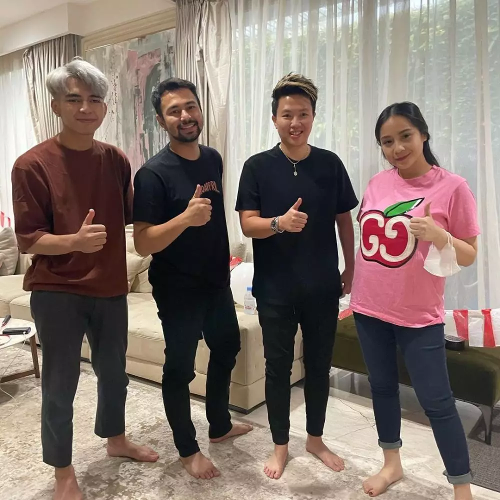 Butet di rumah Raffi © Instagram