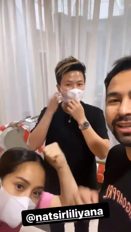 Butet di rumah Raffi © Instagram