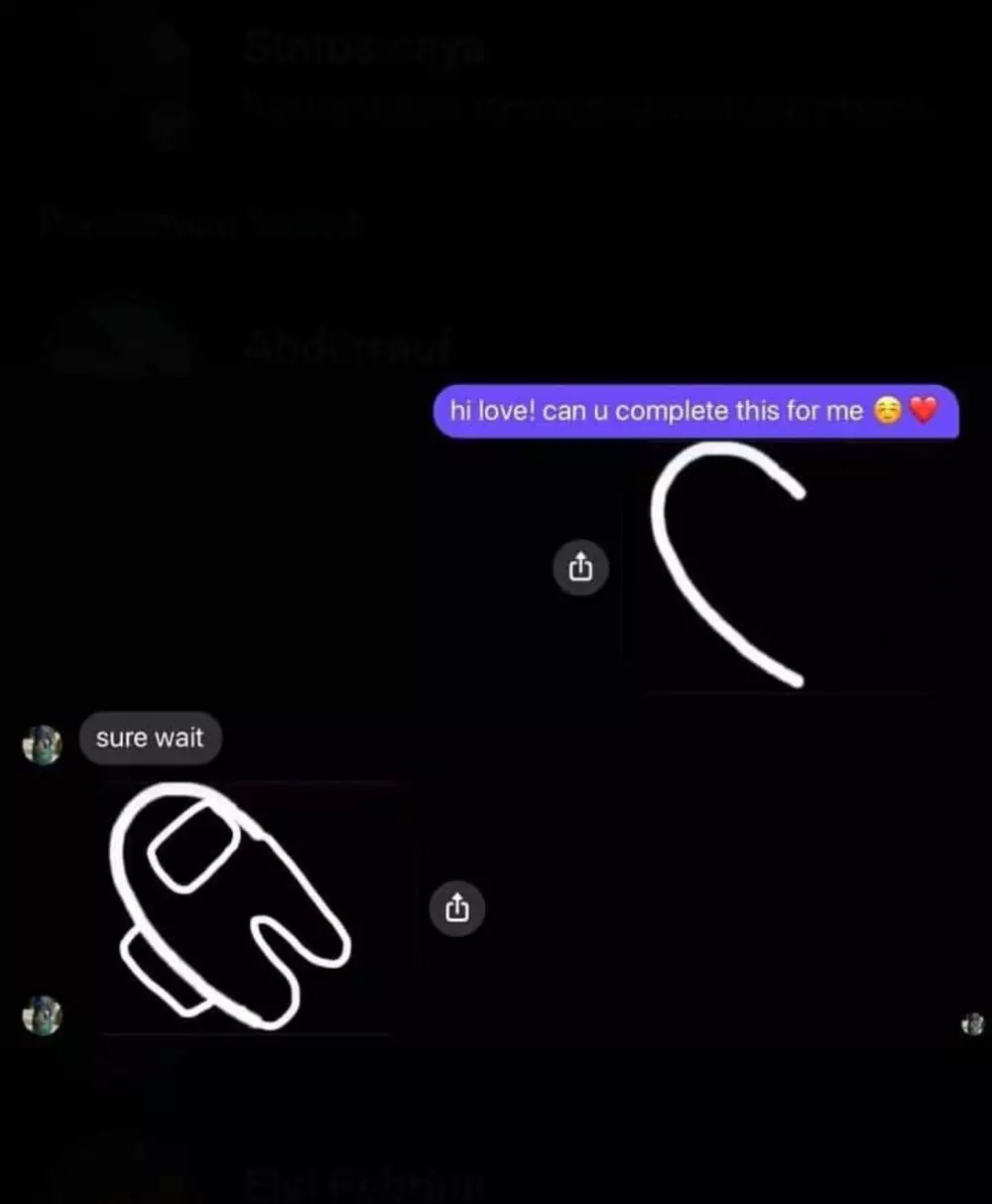 chat lucu ngerjain pacar © 2021 instagram.com