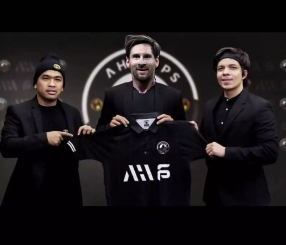 Editan Lionel Messi gabung klub bola Atta Halilintar © 2021 brilio.net