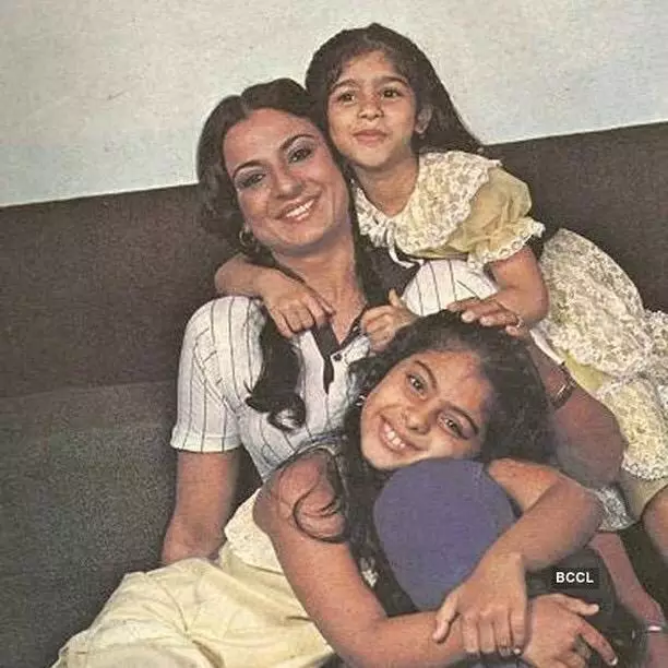 Masa kecil Kajol © 2021 brilio.net