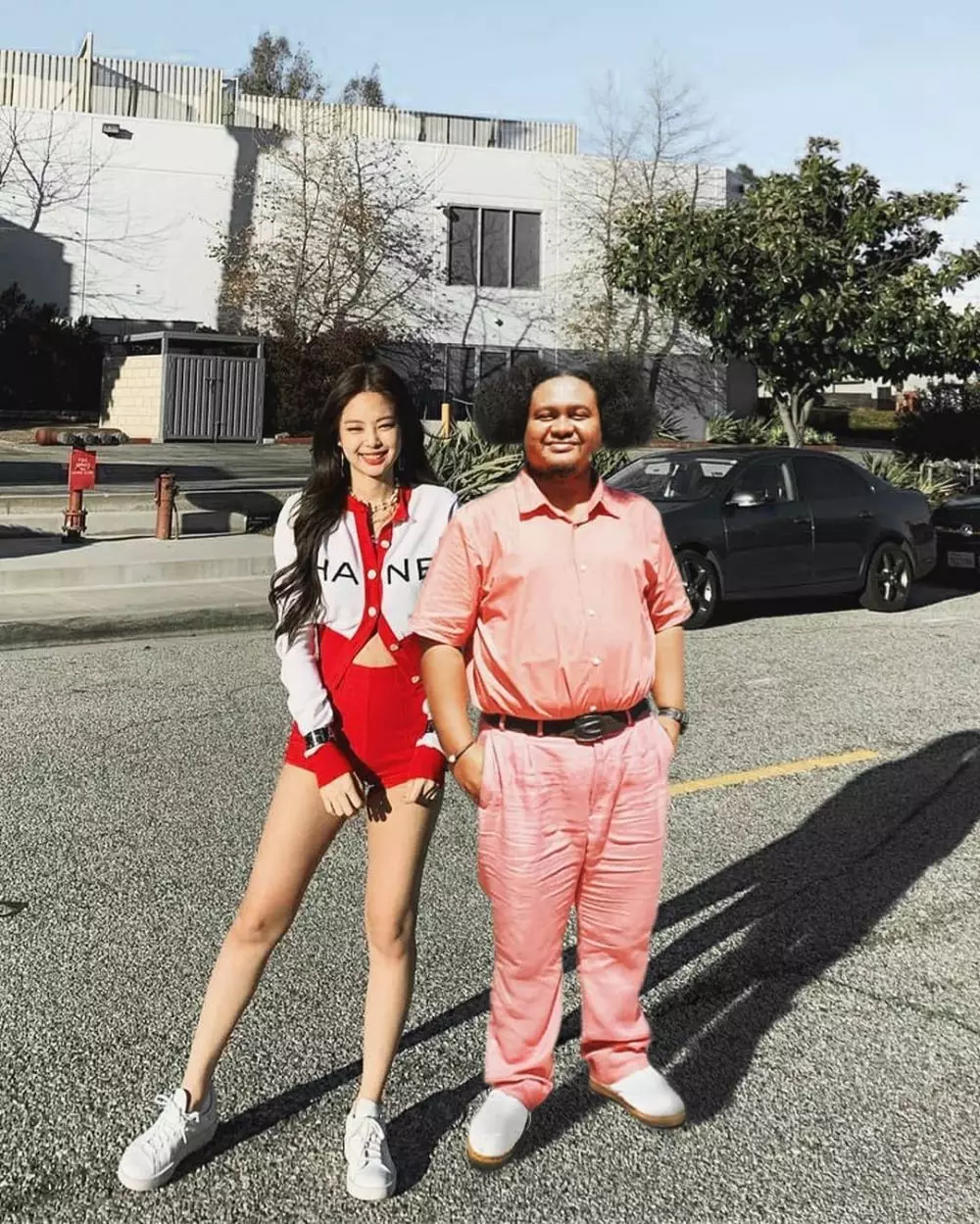 editan seleb pria bareng blackpink © Instagram