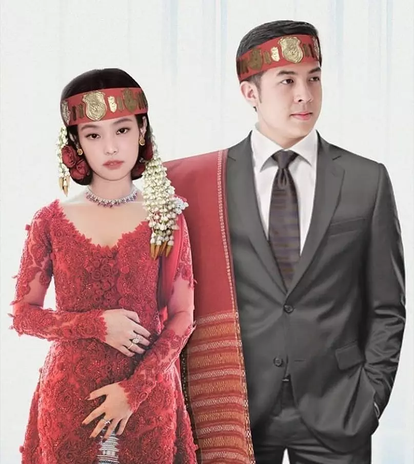 editan seleb pria bareng blackpink © Instagram