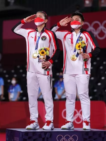 Greysia Polii lebih tegang tes PCR © Instagram/@greyspolii