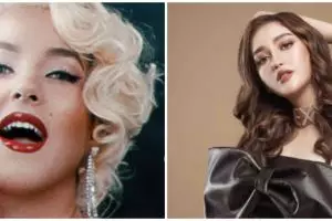 Gaya 10 seleb tiru makeup artis asing, Tasya Farasya manglingi