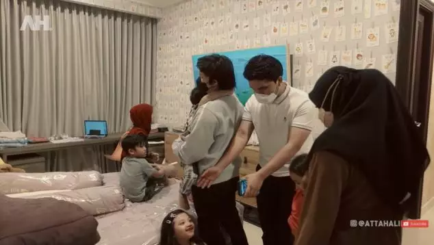 keluarga Aurel bertemu keluarga Atta © 2021 brilio.net