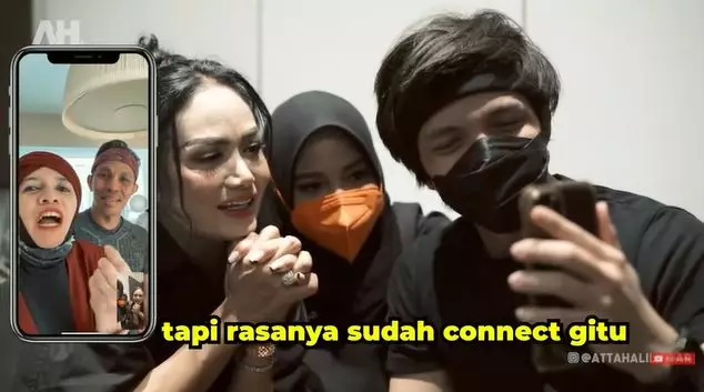 keluarga Aurel bertemu keluarga Atta © 2021 brilio.net