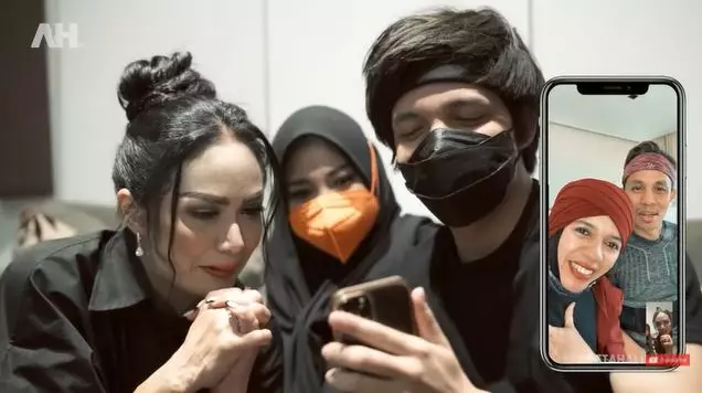 keluarga Aurel bertemu keluarga Atta © 2021 brilio.net