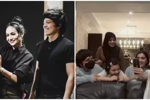 9 Momen keluarga Aurel bertemu keluarga Atta, Krisdayanti menangis