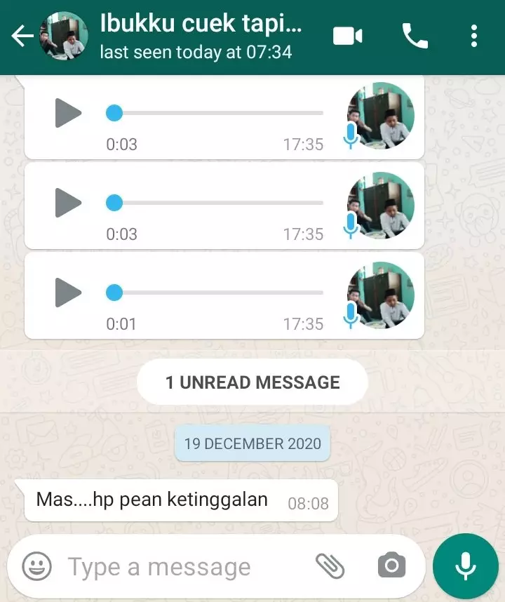 Chat lucu dari emak © berbagai sumber