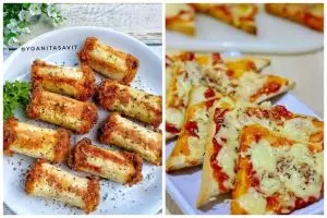 30 Resep kreasi roti tawar enak, simpel cuma pakai teflon