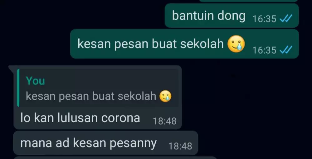 Momen drama sekolah online © berbagai sumber Momen drama sekolah online © berbagai sumber