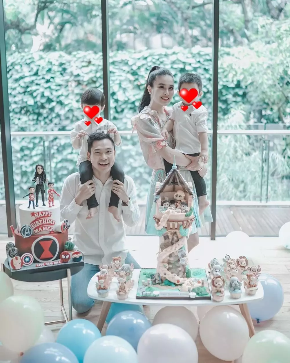 potret ulang tahun sandra dewi ke-38 © instagram