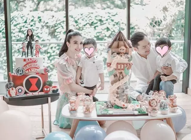 potret ulang tahun sandra dewi ke-38 © instagram