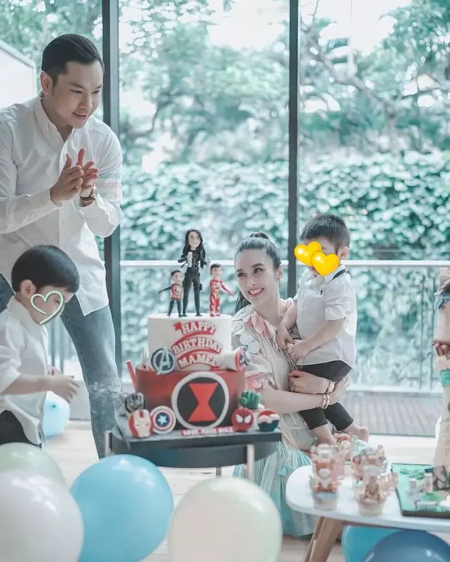 potret ulang tahun sandra dewi ke-38 © instagram