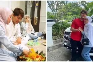 7 Potret hidangan ultah Lesty Kejora, sederhana dan masak sendiri