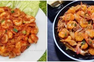 11 Resep udang pedas manis, bumbunya nendang abis