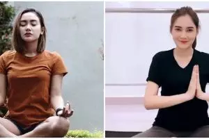 Gaya 9 pedangdut saat yoga, Inul Daratista ekstrem abis