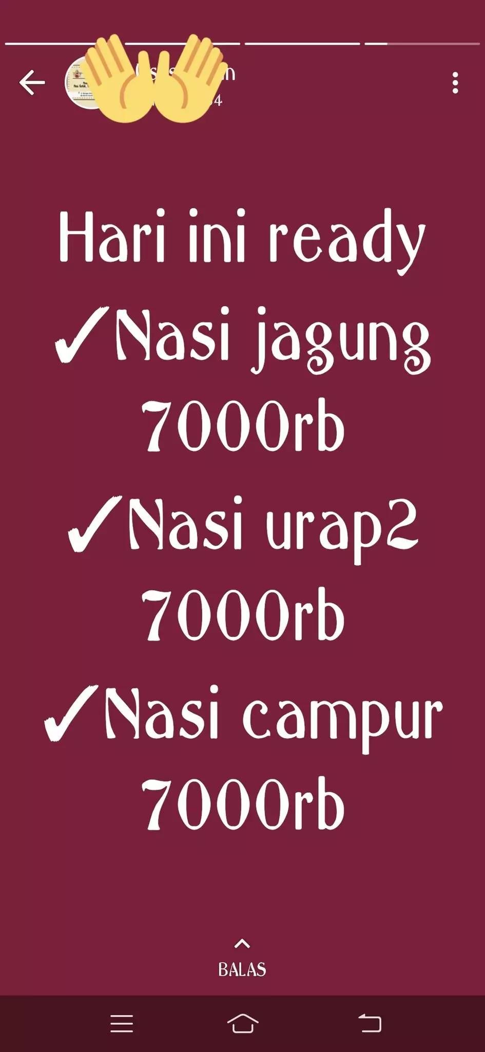 status WA lucu penjual online shop © 2021 instagram.com