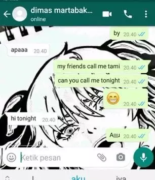 chat lucu pacar nggak nyambung © 2021 instagram.com