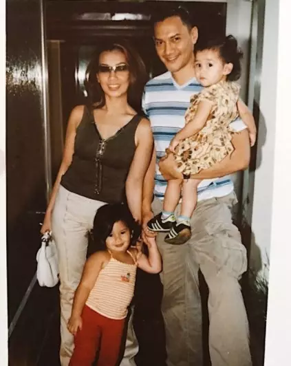 Potret masa kecil Aaliyah Massaid dan ayah Instagram/@aaliyah.massaid