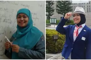Kisah Qomarul Lailah, guru SD yang sukses jadi wasit Olimpiade Tokyo