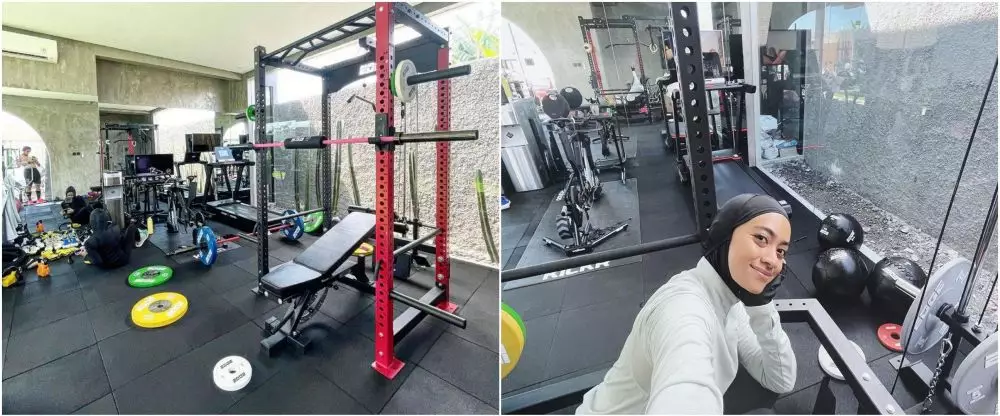potret ruang gym seleb cantik © berbagai sumber potret ruang gym seleb cantik © berbagai sumber