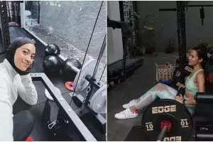 Gemar berolahraga, begini penampakan ruang gym 7 seleb cantik