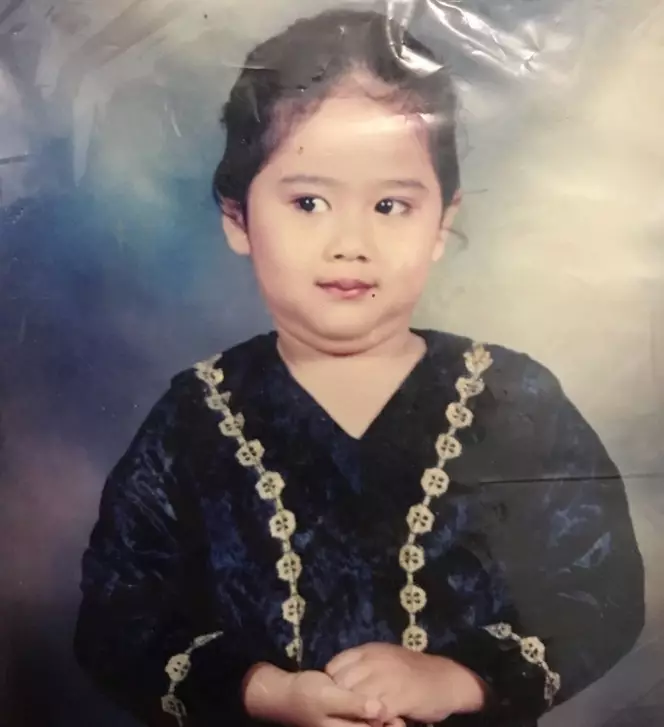 potret masa kecil penyanyi solo wanita © instagram