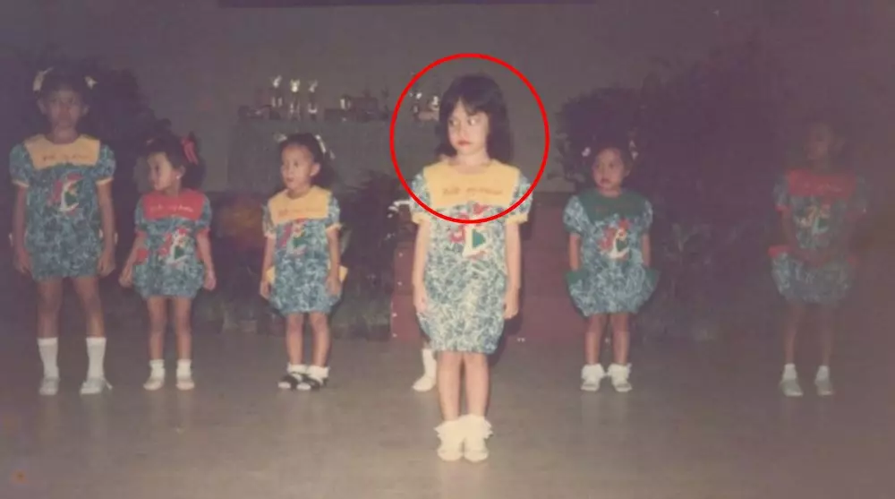 potret masa kecil penyanyi solo wanita © instagram