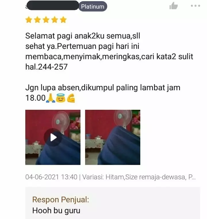 Testimoni produk nggak nyambung © Twitter Testimoni produk nggak nyambung © Twitter