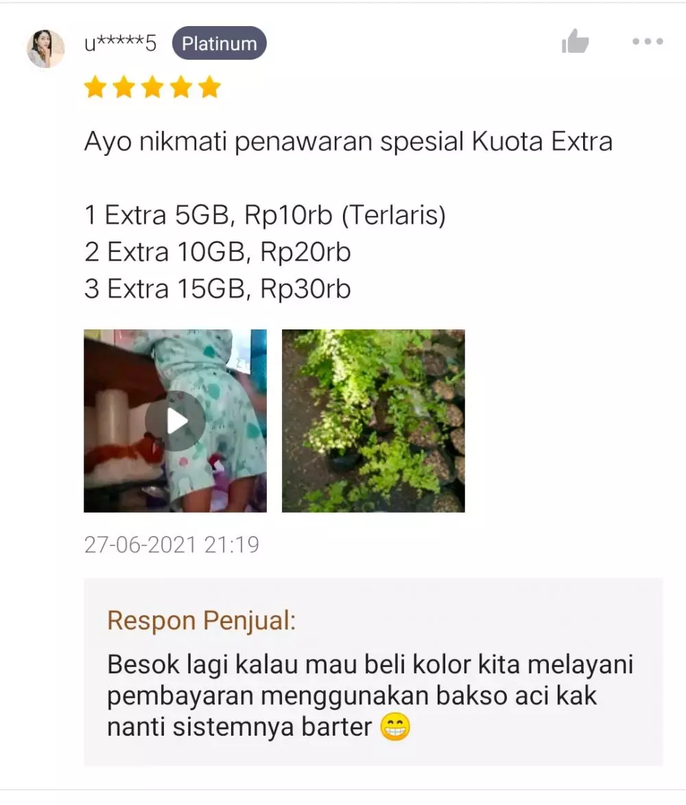 Testimoni produk nggak nyambung © Twitter Testimoni produk nggak nyambung © Twitter